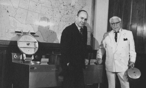 Winston and Colonel, KFC